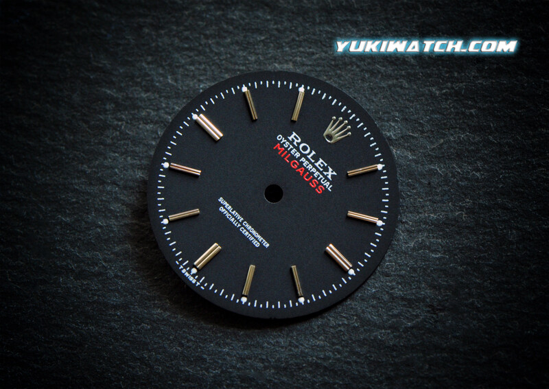 Milgauss 1019 Black wht lume dial