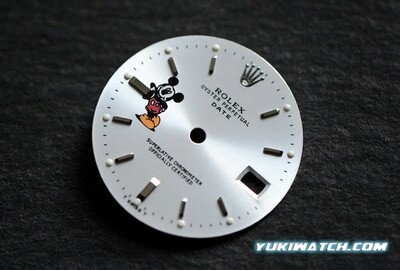Oyster Date 1500 Small Mickey dial