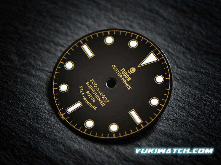 Tudor Sub 7928 gloss wht lume dial