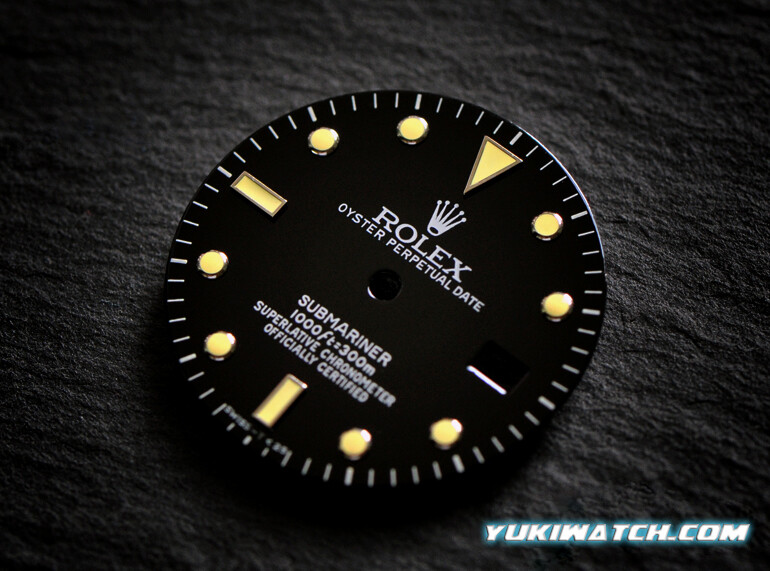Submariner 16610 dial