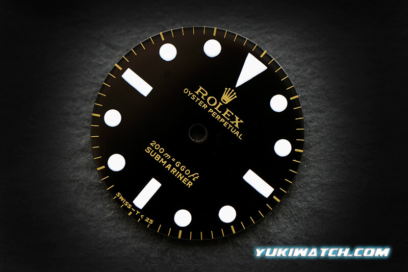 Submariner 5513 gloss wht lume dial