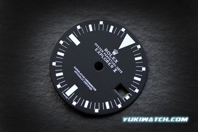 Explorer II 1655 wht lume dial