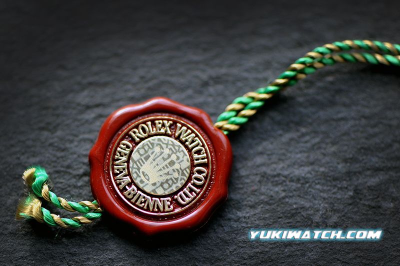 Rolex Red Hang Tag