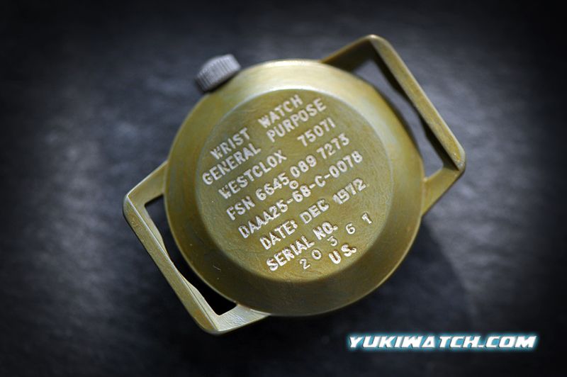 Westclox Vietnam War Military Watch