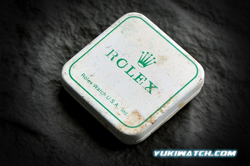 Rolex Watch Part Tin Box