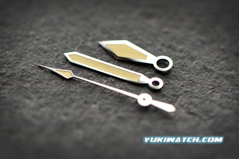 Rolex Milsub Sword yel lume 5517 hand (ETA)