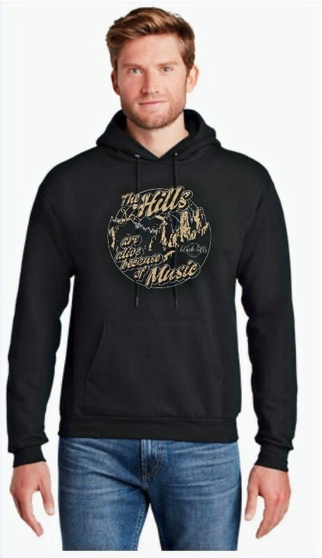 Adult Sweatshirt: BHSA &quot;The Hills are Alive because of Music&quot;