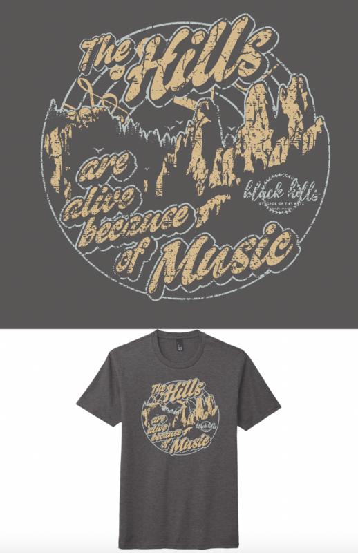 Kids Tri T-Shirt: BHSA &quot;The Hills are Alive because of Music&quot;