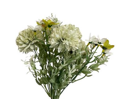 Chrysanthemum Bunch 4H 3 Mix 28cmL