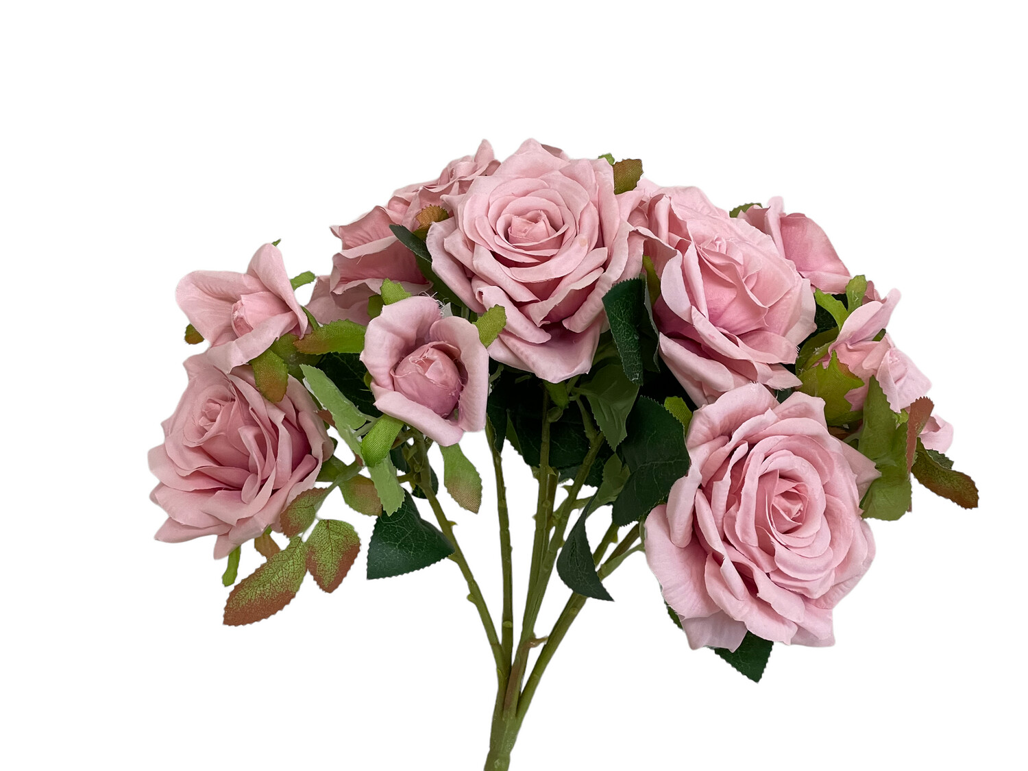 Rose Pink Bunch 7H 6B 35cmL