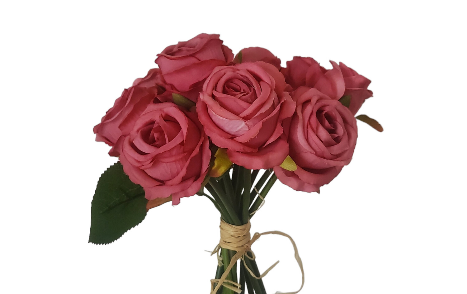 Rose Bouquet Mauve 13H 24cmL