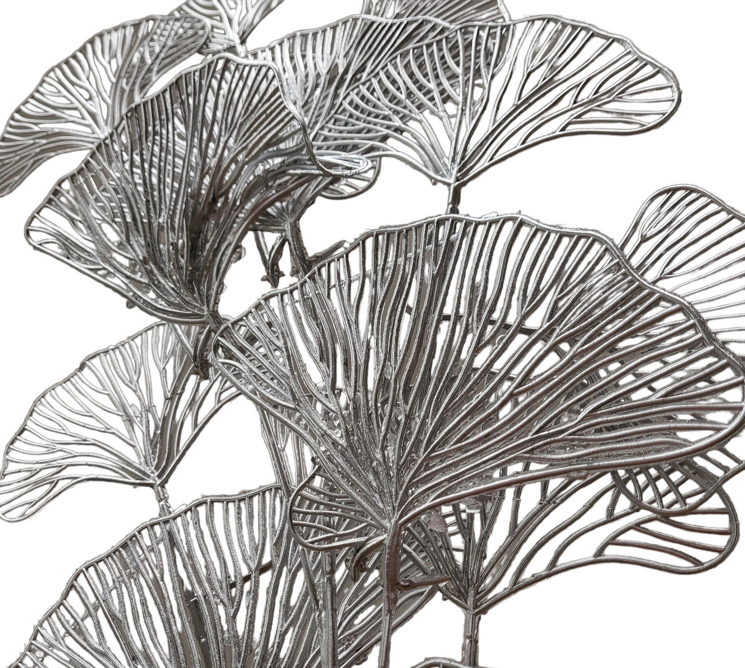 Palm Silver Fan 72cmL