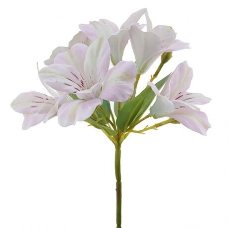 Lily Peruvian Stem Light Pink 65cmL