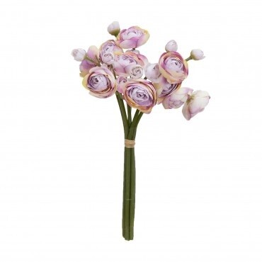 Ranunculus Bundle Soft Purple 28cmL