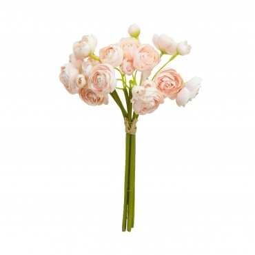 Ranunculus Bundle Soft Pink 28cmL