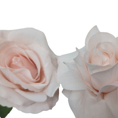 Rose Light Pink Velvet 50cmL
