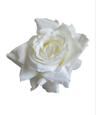 Rose Pointed Stem White 74cmL