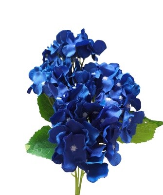 Hydrangea Bunch  5H Royal Blue 45cmL