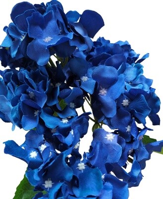 Hydrangea Bunch  5H Royal Blue 45cmL