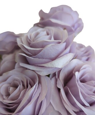 Rose Bunch Lilac 9H 45cmL
