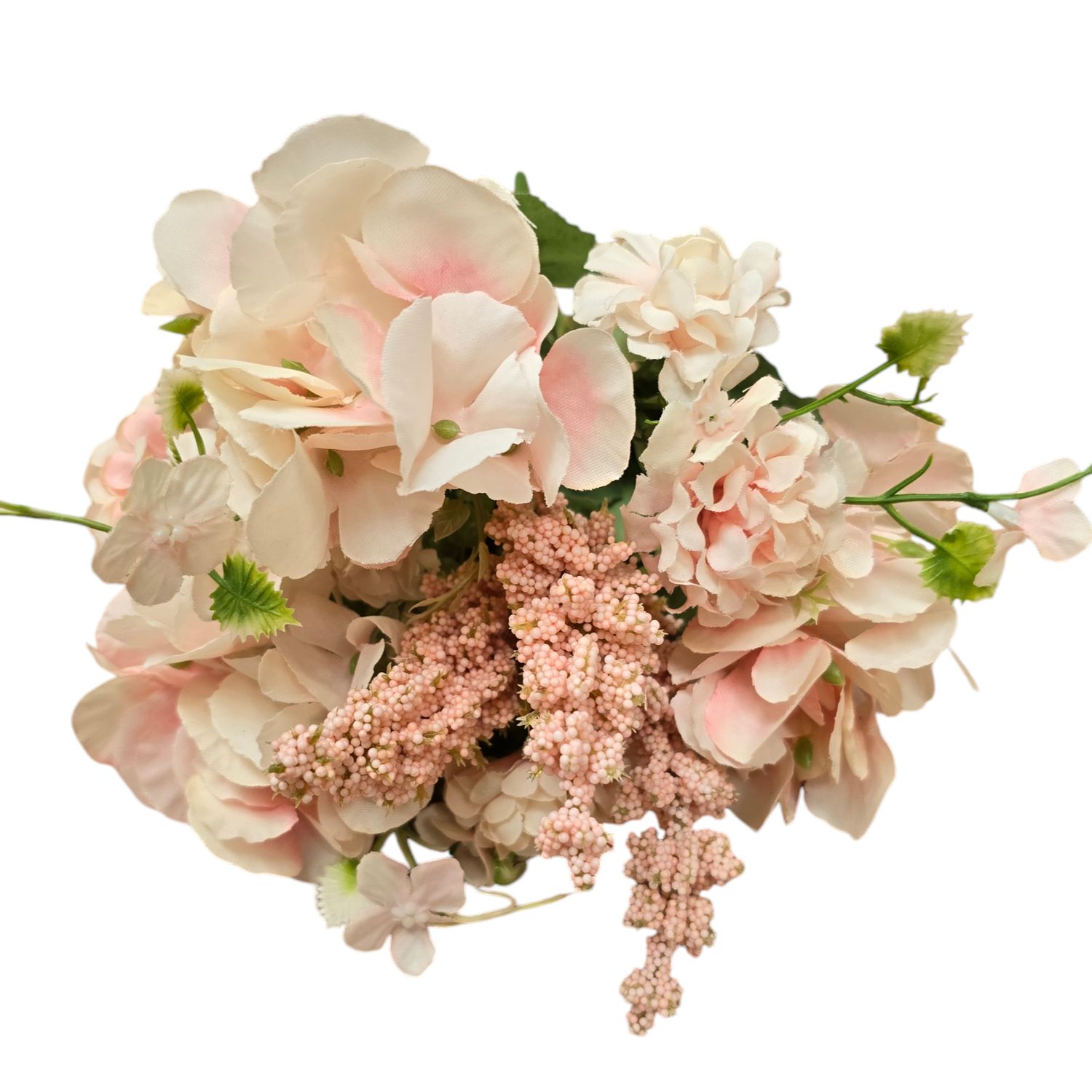 Hydrangea Bouquet Pink 32cmL