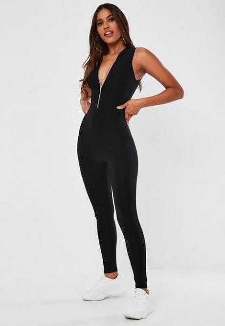 Solid Jumpsuits.