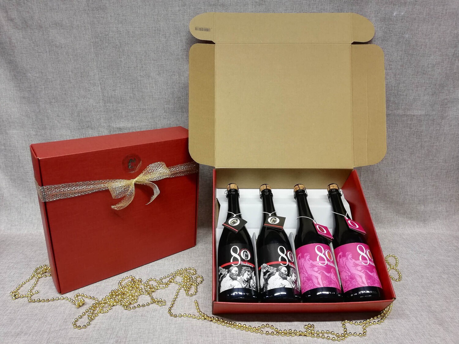 Rosso e Rosato, doppio piacere: il cofanetto 80 Vendemmie da condividere - C07
