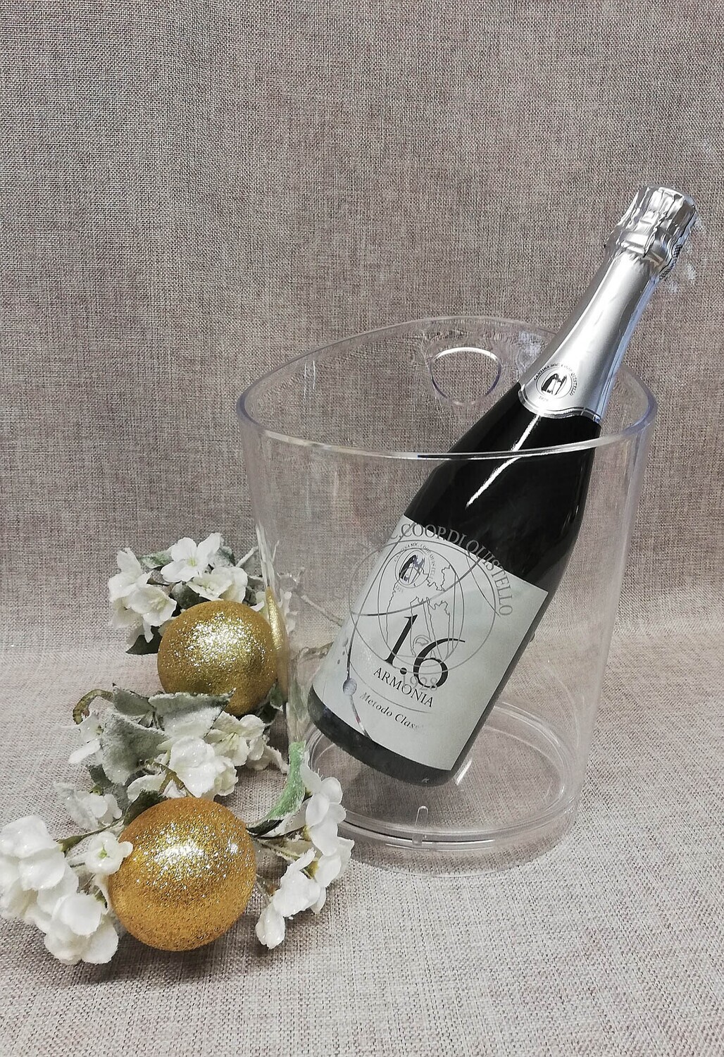 Freschezza con stile: 1.6 Armonia e portaghiaccio elegante in plexiglass -P01