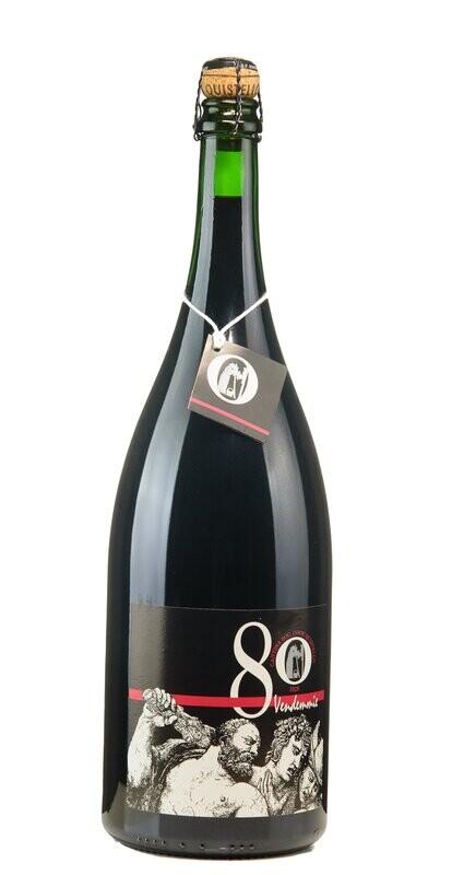 Magnum da 1.5 litri di Lambrusco di Quistello 80 Vendemmie Rosso IGP