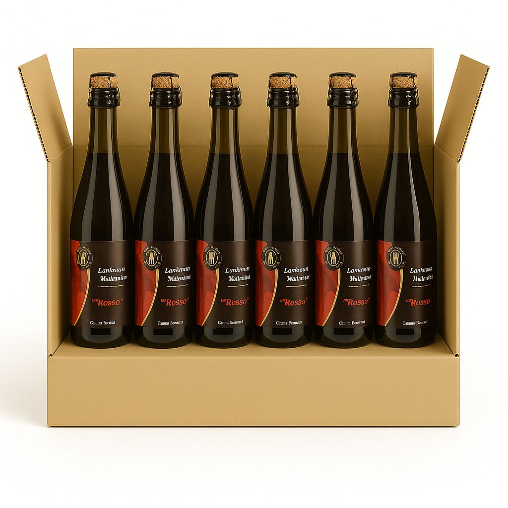 Lambrusco Mantovano DOP Rosso - Confezione 6 bottiglie