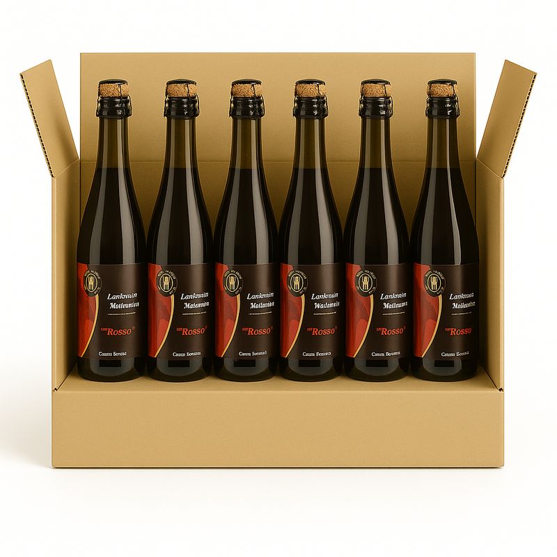 Lambrusco Mantovano DOP Rosso - Confezione 6 bottiglie