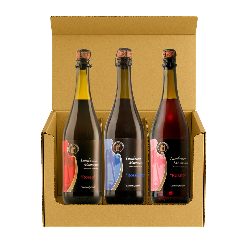 Lambruschi Dop - esclusiva confezione 6 bottiglie