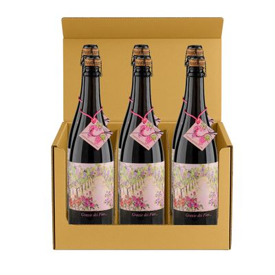 Lambrusco di Quistello Rosato IGP Grazie dei Fior - Confezione 6 bottiglie da 0,75L Lambrusco di Quistello Rosato IGP Grazie dei Fior - Confezione 6 bottiglie da 0,75L