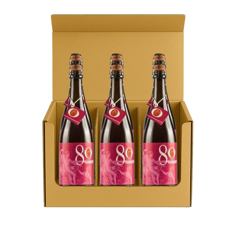 Lambrusco di Quistello 80 Vendemmie Rosato IGP - Confezione 6 bottiglie da 0,75L