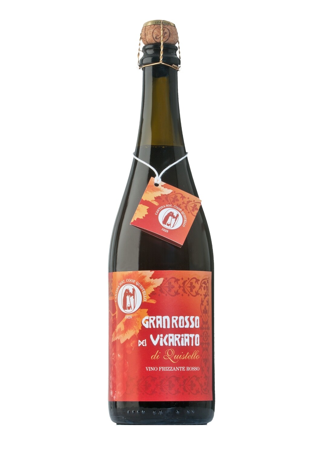Lambrusco Gran Rosso del Vicariato di Quistello IGP da 0,75l