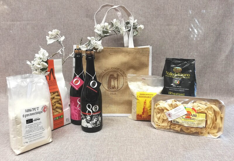 Gusto da portare con sé: vini e bontà della tradizione in borsa di juta - B04