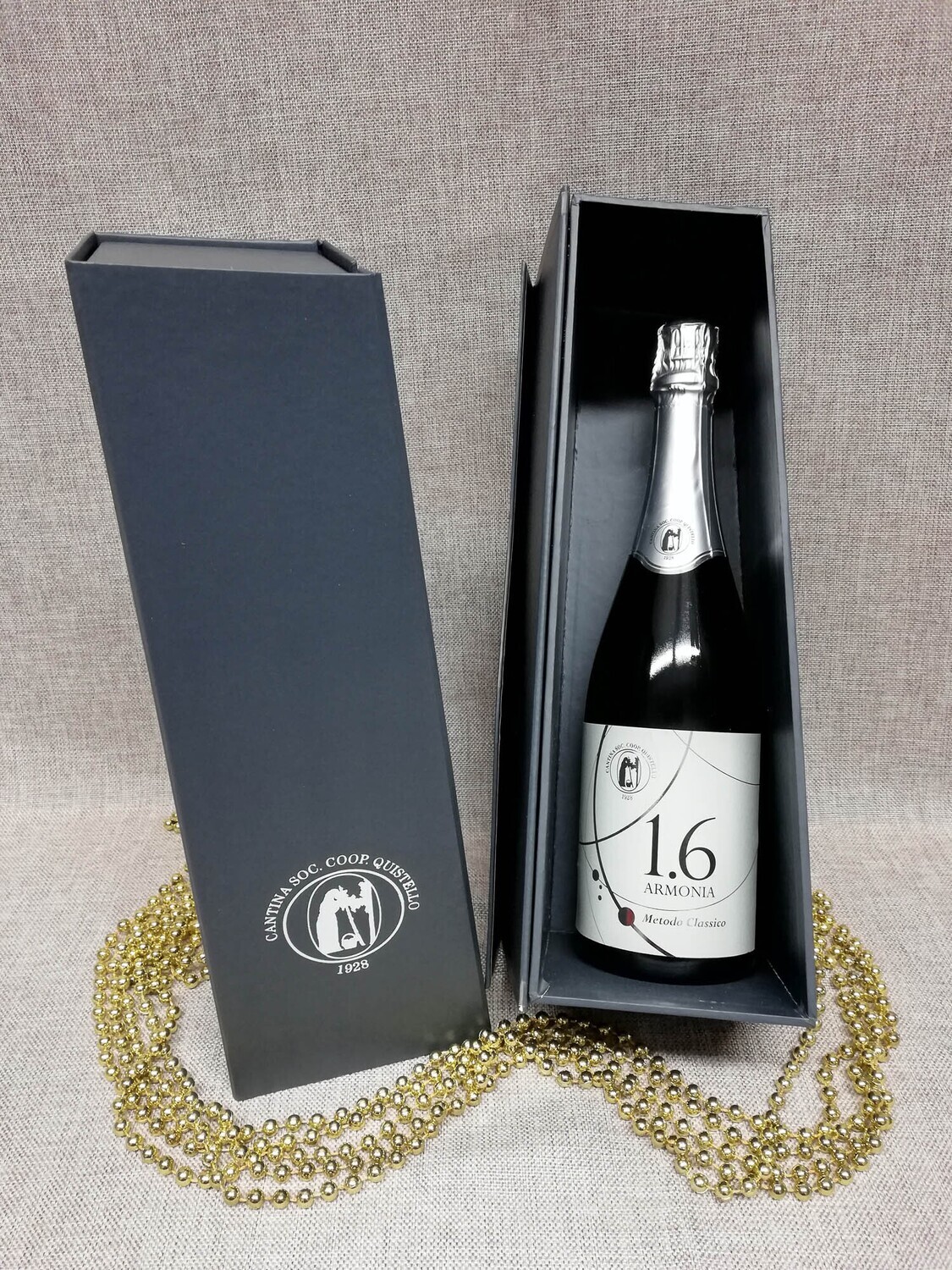 Cofanetto in Cartone con Bottiglia 1.6 Armonia – 0,75 L - C08