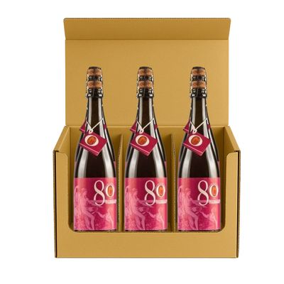 Lambrusco di Quistello 80 Vendemmie Rosato IGP - Confezione 6 bottiglie da 0,75L Lambrusco di Quistello 80 Vendemmie Rosato IGP - Confezione 6 bottiglie da 0,75L