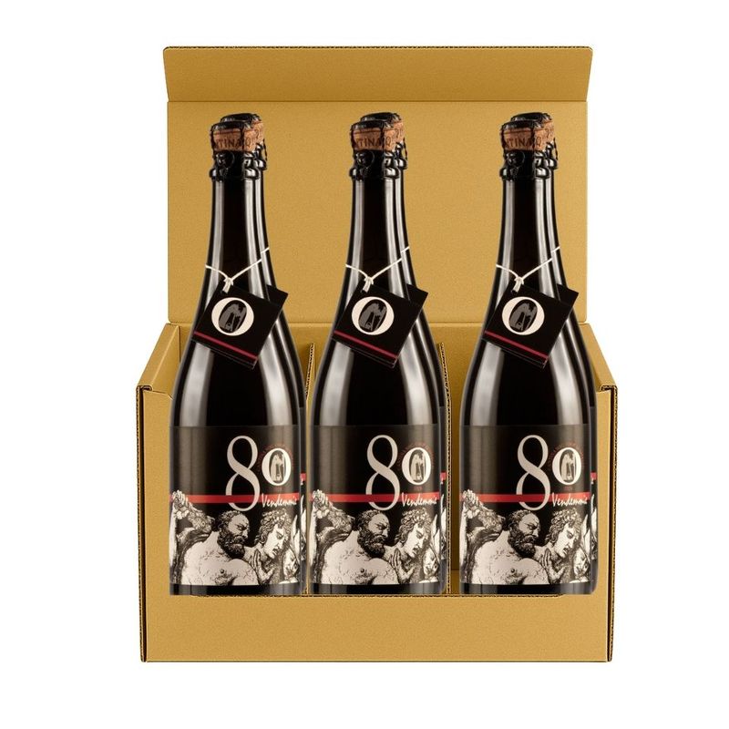 Lambrusco di Quistello 80 Vendemmie Rosso IGP - Confezione 6 bottiglie da 0,75L