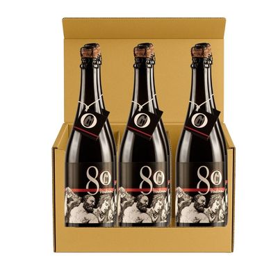 Lambrusco di Quistello 80 Vendemmie Rosso IGP - Confezione 6 bottiglie da 0,75L