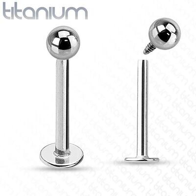 Labret aus Titan G23