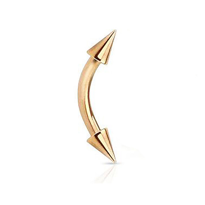 Banane mit Spikes rosegold