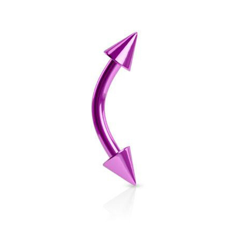 Banane mit Spikes violett