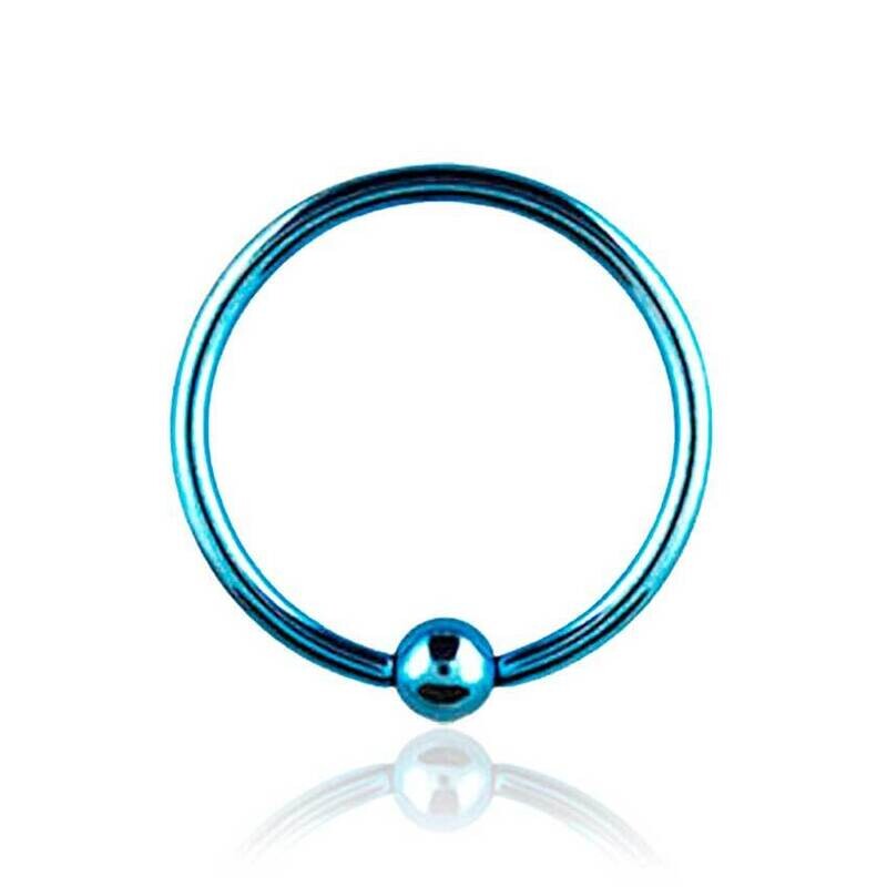 Ball Closure Ring Kugel 2.5 mm hellblau