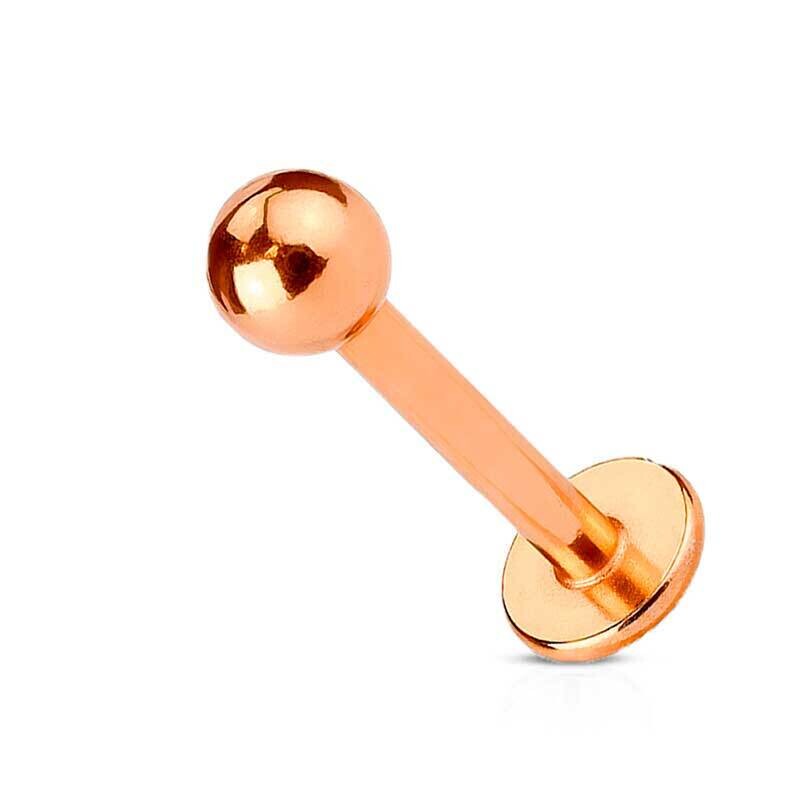 Labret aus Chirurgenstahl 316L  rosegold