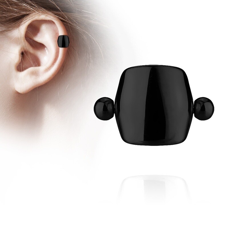 Helix piercing Cuff schwarz