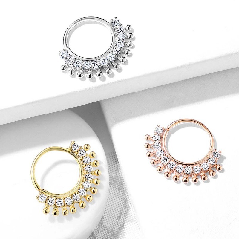 Ring Cleopatra vergoldet
