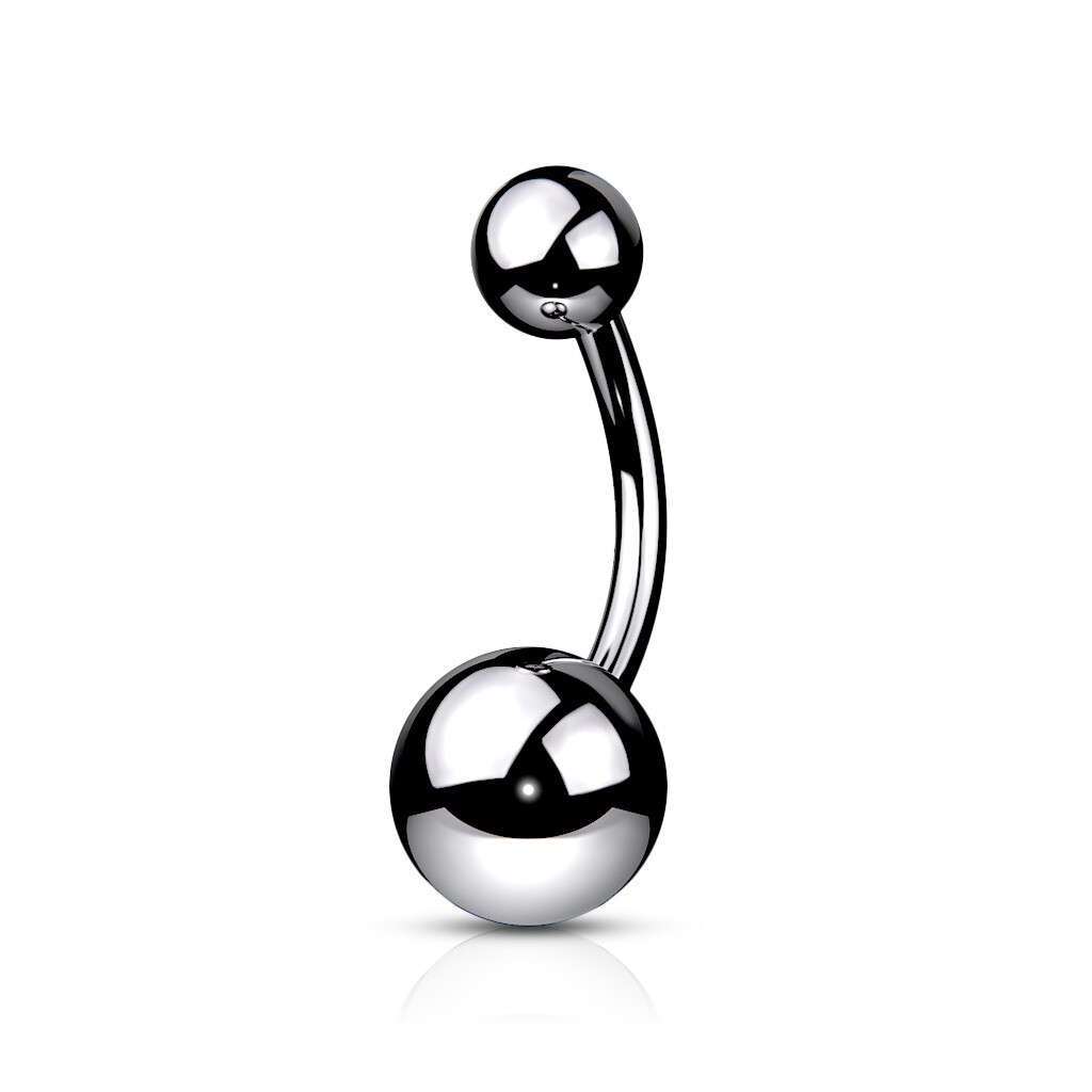 Bauchnabelpiercing aus Titan ASTM F-136