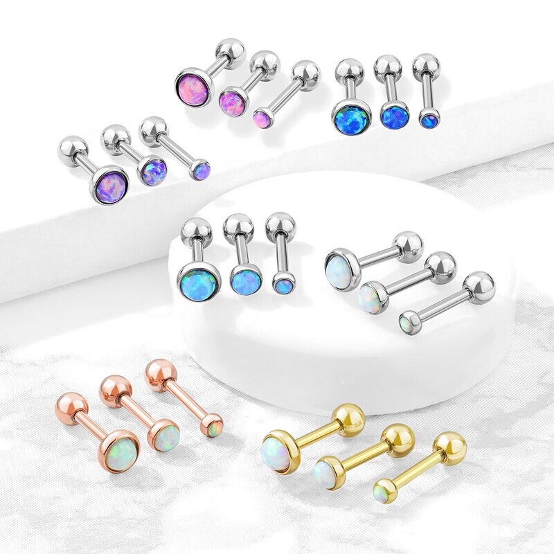 Barbell mit Opal pink