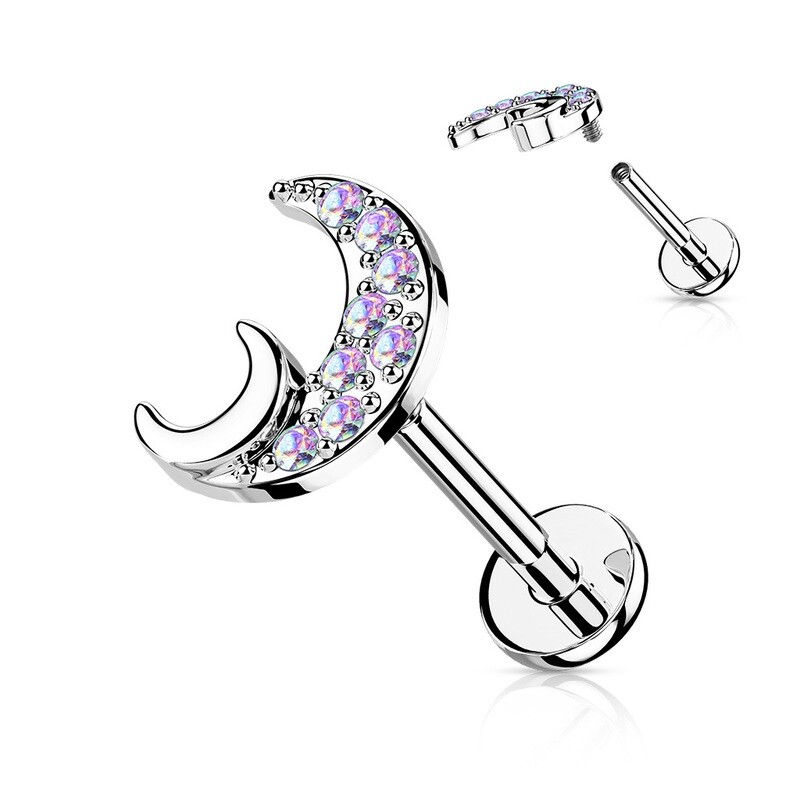 Labret Halbmond Aurora Borealis
